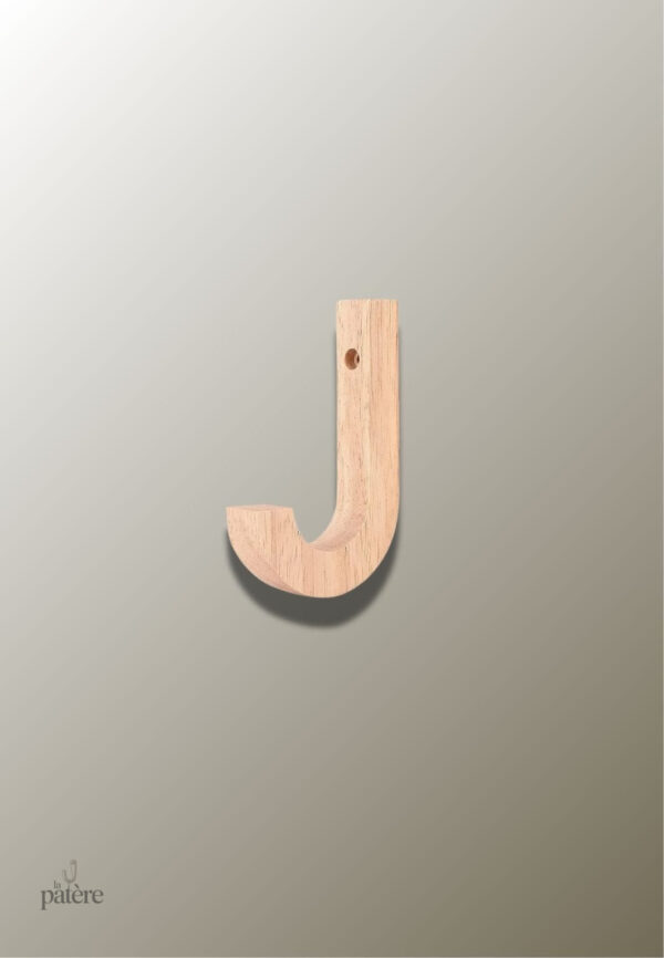 1pc-oak-wood-coat-hanger-hook-home-bathroom-hallway-key-b-826st6-1 Patère porte manteau en bois J Relevé design moderne
