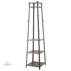 Porte manteau noir pratique, idéal pour la décoration d'entrée