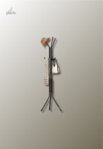 Porte manteau design perroquet, 6 crochets pratiques
