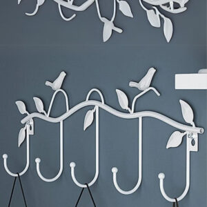 Porte manteau mural design oiseau, décoratif et pratique