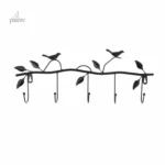 Accessoire mural pratique pour suspendre vêtements, style oiseau