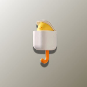 Patère porte manteau Poussin jaune pour enfant
