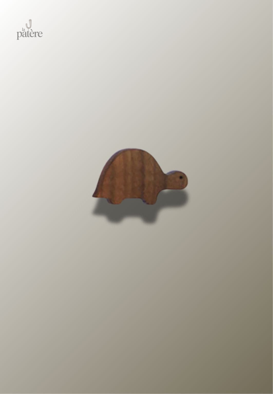 Porte manteau enfant Tortue en bois