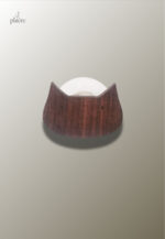 Porte-manteau enfant en bois en forme de chat