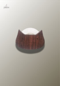 Porte-manteau enfant en bois en forme de chat
