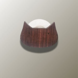 Porte-manteau enfant en bois en forme de chat
