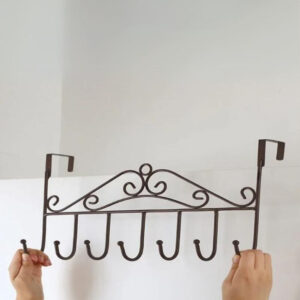 Porte manteau pratique, design noir moderne