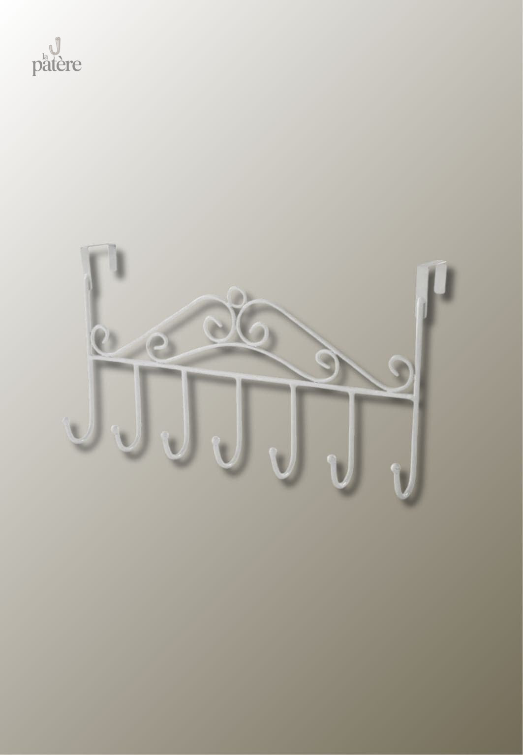 Porte manteau blanc moderne pour l'entrée