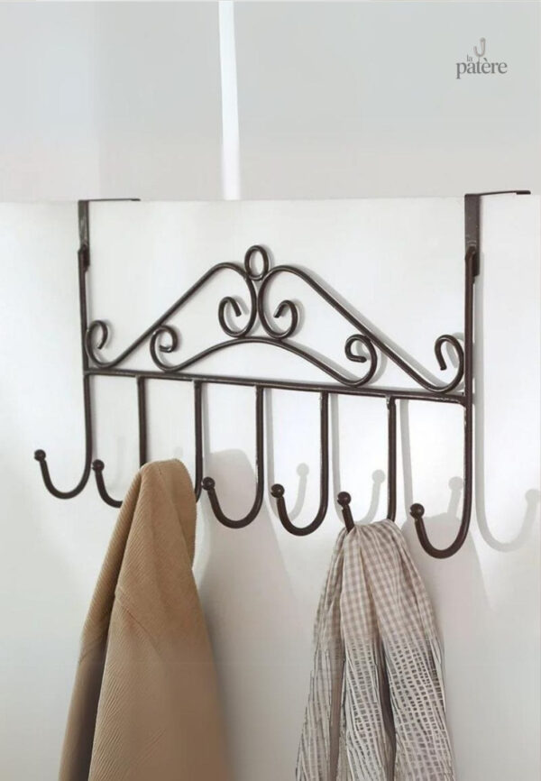 Porte manteau blanc fonctionnel et esthétique