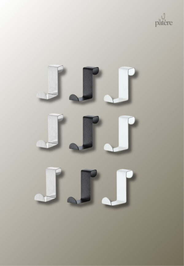 door-hanger-hook-stainless-steel-kitchen-cabinet-pull-ove-9uqi35-1 Porte manteau métallique 10 pièces en noir et blanc