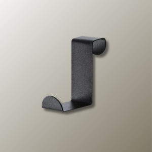 Porte manteau noir élégant pour 1 pièce