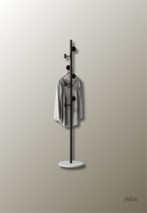 Porte manteau sur pied moderne avec design champignon élégant
