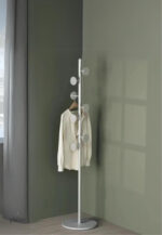 Porte manteau sur pied design champignon gris