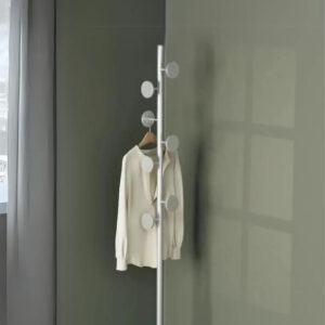 Porte manteau sur pied design champignon gris