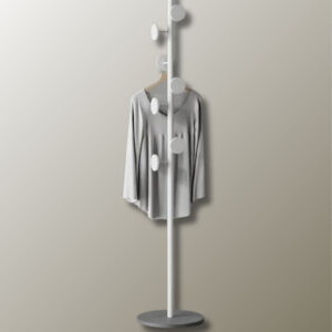 Porte manteau sur pied élégant, style champignon moderne