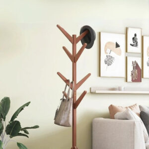Porte manteau sur pied perroquet Planté Café