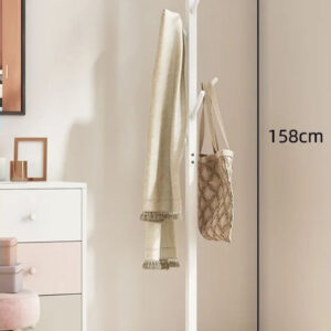 Porte manteau sur pied perroquet blanc