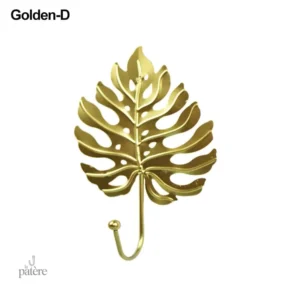 Porte manteau design en forme de feuille trouée