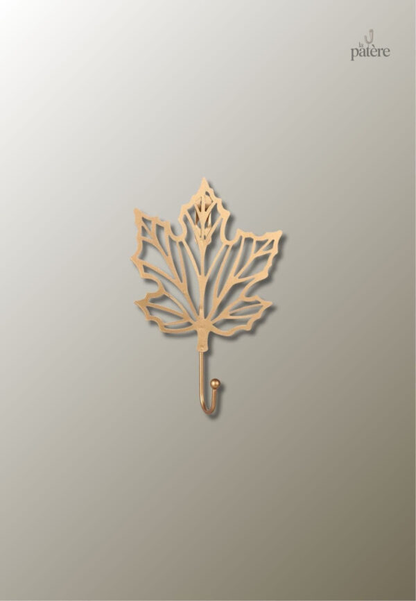 hanging-storage-rack-home-decoration-bathroom-organizatio-mbxucn-1 Patère porte manteau Feuille d'Erable Dorée