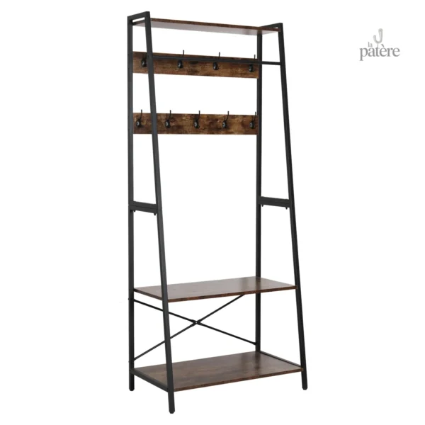 Porte manteau noir fonctionnel pour vestiaire