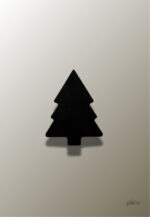 Porte manteau enfant Arbre Noir