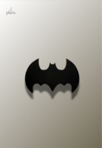Porte manteau enfant Chauve-Souris Noire