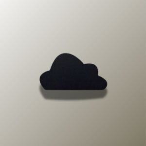 Porte manteau enfant Nuage Noir