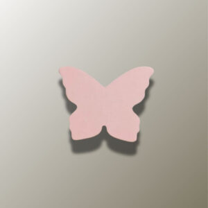 Porte manteau enfant Papillon Rose