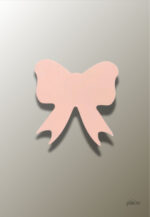 Porte manteau enfant Nœud Papillon Rose décoratif