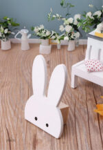 Porte manteau enfant Lapin Blanc décoratif et fonctionnel