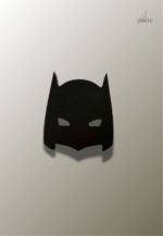 Porte manteau enfant Masque Noir