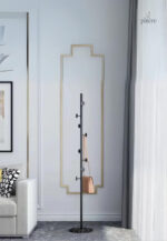 Porte manteau sur pied design champignon noir