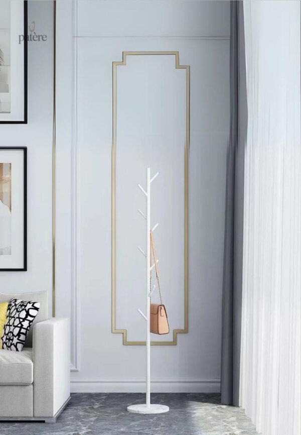 luxury-coat-rack-floor-standing-clothes-hanger-8-hooks-mu-4vdxs7-1 Porte manteau design champignon blanc sur pied