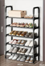 Meuble porte manteau et chaussures 5 étagères