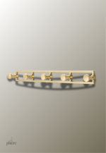 Porte manteau mural Cinq point Brillant élégant et fonctionnel