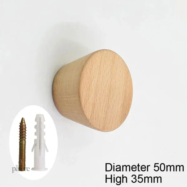 Porte manteau en bois design, idéal pour l'entrée