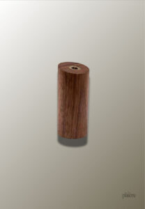 Patère porte manteau en bois foncé Moyenne Branche