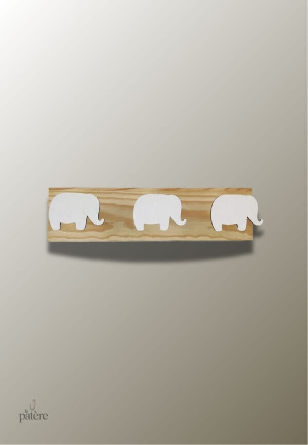 nordic-wall-mounted-hooks-girls-boys-bedroom-decoration-p-j45kwu-1 Porte manteau mural enfant éléphant blanc triple