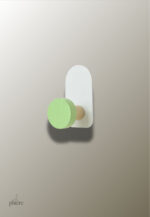 Patère porte manteau enfant Point vert