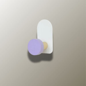 Patère porte manteau enfant Point violet