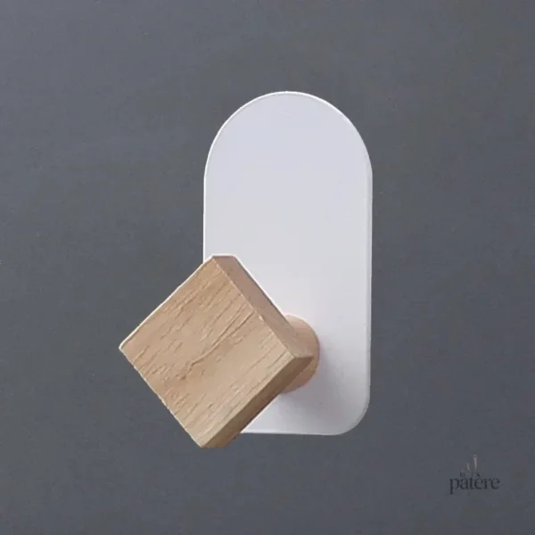 Patère murale losange, accessoire de rangement enfant