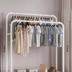 Meuble porte manteau chaussure fixe blanc