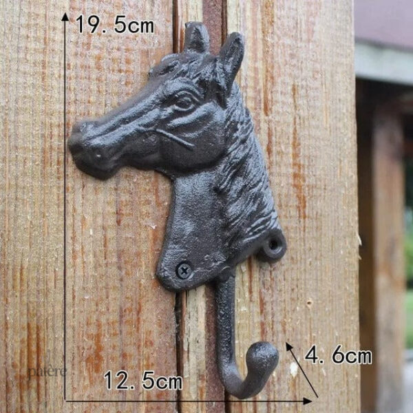 retro-european-crown-series-cast-iron-wrought-clothes-hoo-nmjlvr-1 Patère porte manteau Provençal Grand Cheval