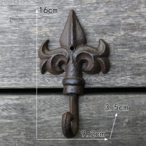Patère porte manteau Provençal Fer de lance