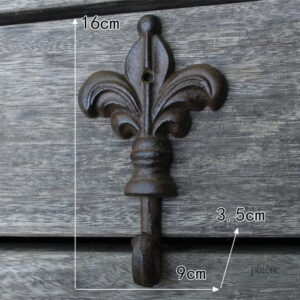 Patère porte manteau Provençal Fer de lance 3