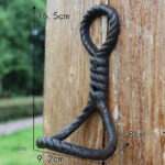 Patère porte manteau Provençal en corde