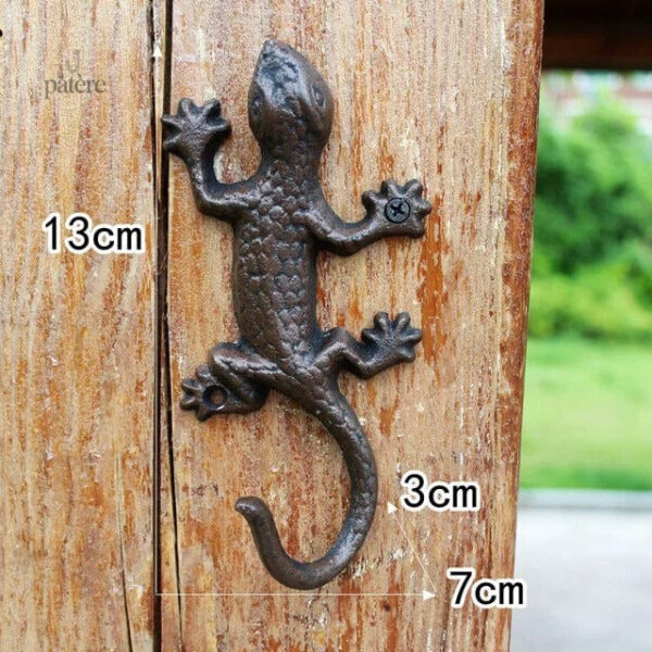 retro-european-crown-series-cast-iron-wrought-clothes-hoo-nmjlwm-1 Patère porte manteau Provençal Gecko en bois décoratif