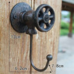 Patère porte manteau Provençal en forme de robinet