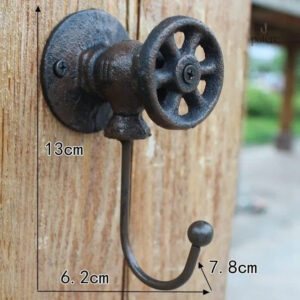 Patère porte manteau Provençal en forme de robinet