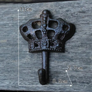 Patère porte manteau Provençal en forme de couronne